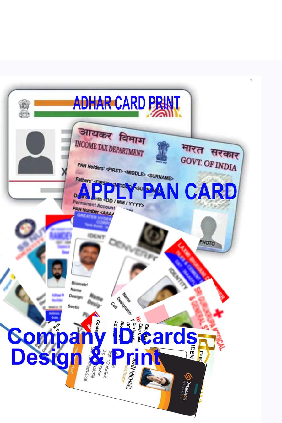 PAN/AADHAAR/ID CARDS